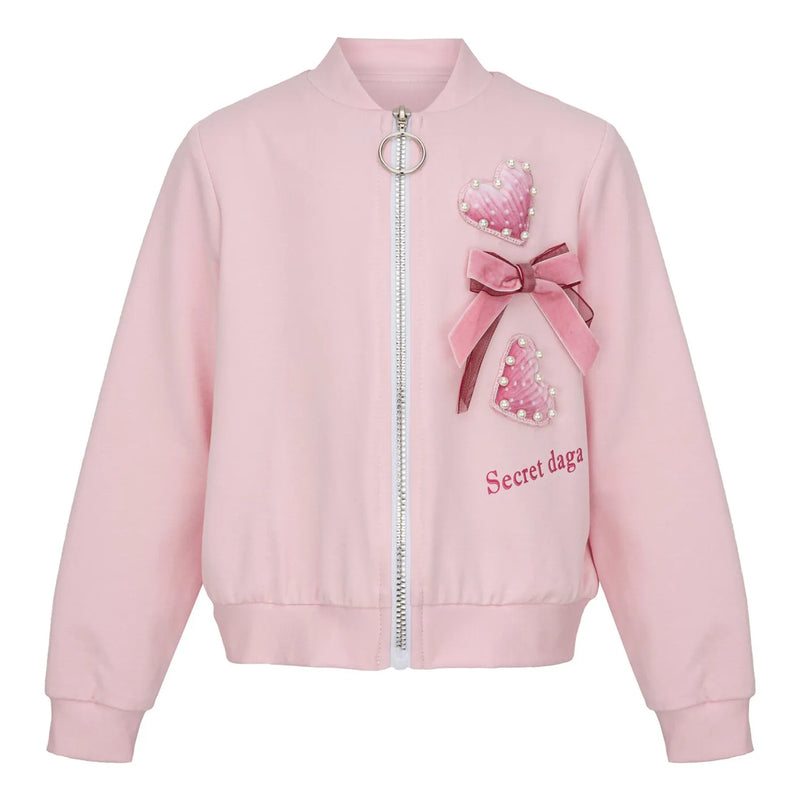 Daga pink bow jacket - 10831.