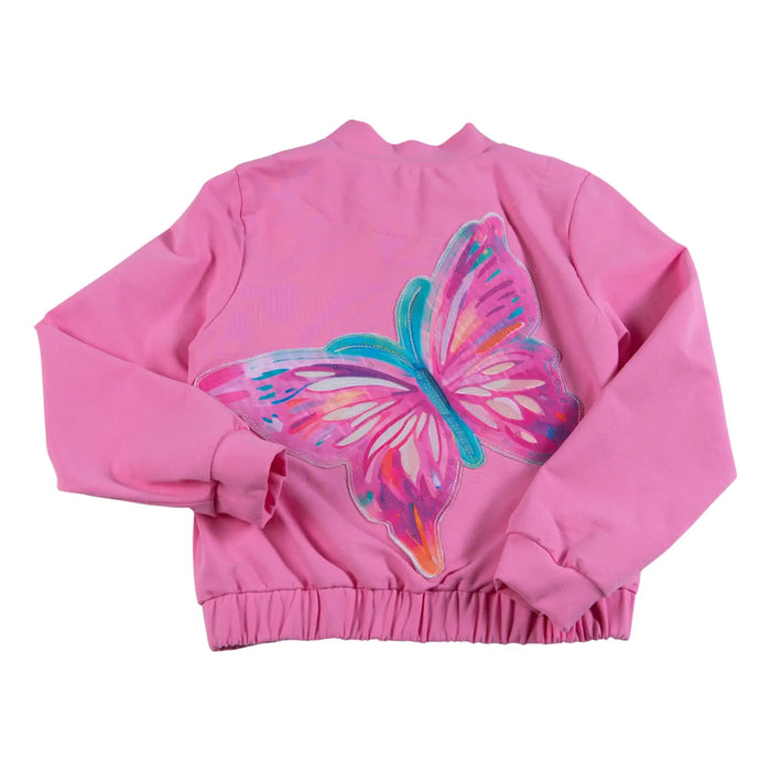 Back of the Daga butterfly jacket.