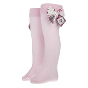 Daga girl's pink fashion street knee socks - 10397.