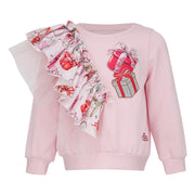 Daga girl's pink sweatshirt.