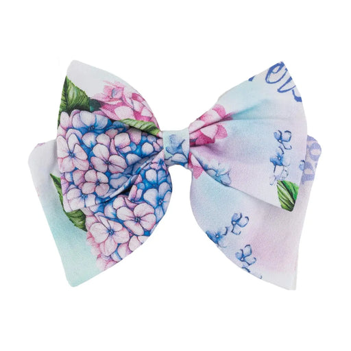 Daga girl's pastel bloom hair bow - 10480.