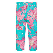Daga girl's blue and pink leggings.