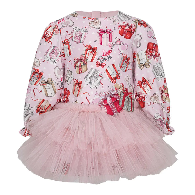 Daga girl's pink tutu dress - 10331.