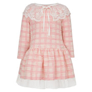 Daga pink tweed dress - 10742.