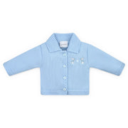 Dandelion boy's blue bunny cardigan - a2655.