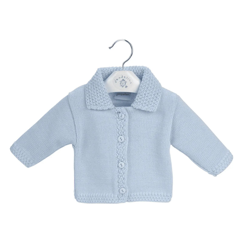 Dandelion Knitted Cardigan - Blue