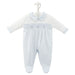 Dandelion blue rabbit & star babygrow - av6127.