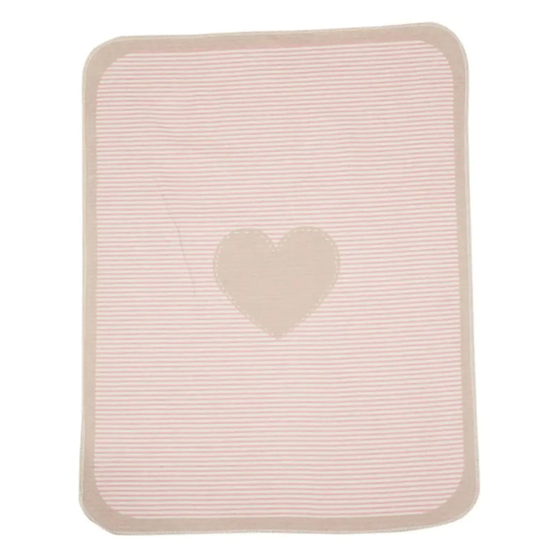 David Fussenegger Juwel Blanket - Pink Heart.