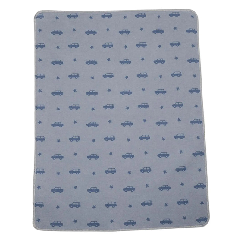 David Fussenegger Juwel Blanket - Blue Cars