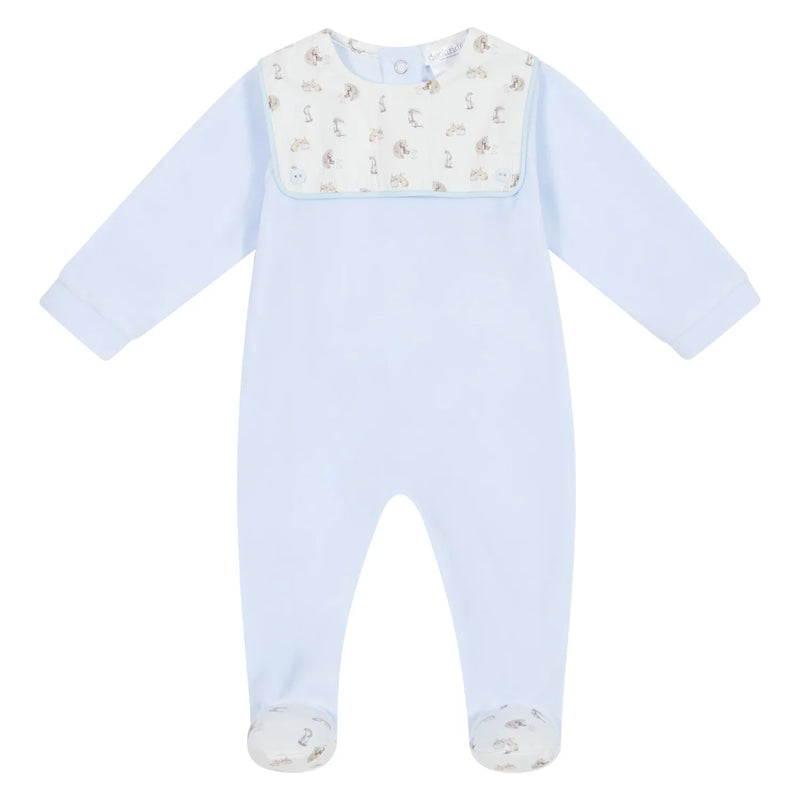 Deolinda boy's blue babygrow - 24118.