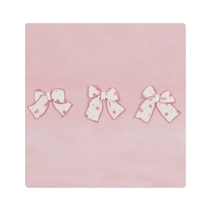 Deolinda pink bow blanket - 2411045.