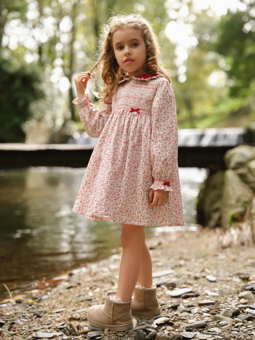 Girl modelling the Deolinda sarah dress.