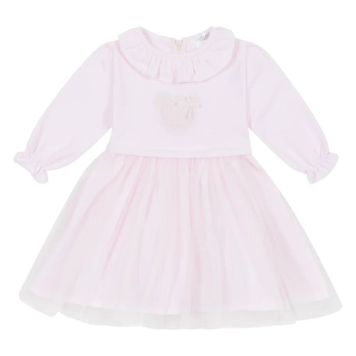 Deolinda girl's pink tulle dress - 24415.