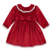 Deolinda red velvet dress - 24407.