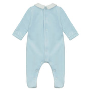 Back of the Emile et Rose boy's eamon babygrow.