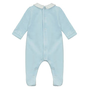 Back of the Emile et Rose boy's eamon babygrow.