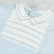 Emile et Rose jack babygrow with pleats on the chest.
