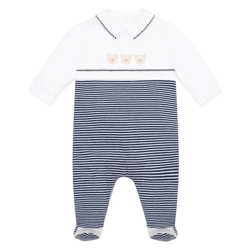 Emile et Rose navy jasper babygrow - 2602.