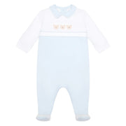 Emile et Rose blue jasper babygrow - 2602.