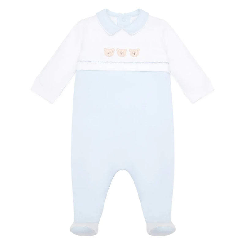 Emile et Rose blue jasper babygrow - 2602.
