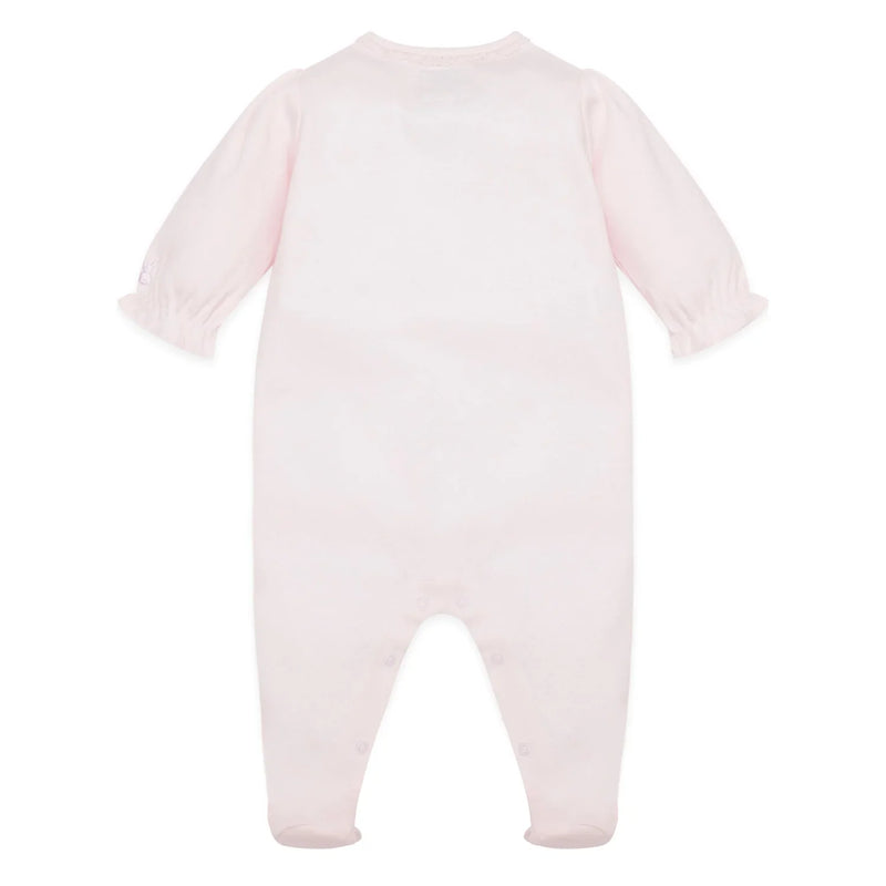 Back of the Emile et Rose jennifer babygrow.