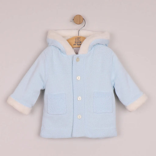 Emile et Rose baby boy's kai knitted jacket - 9336.