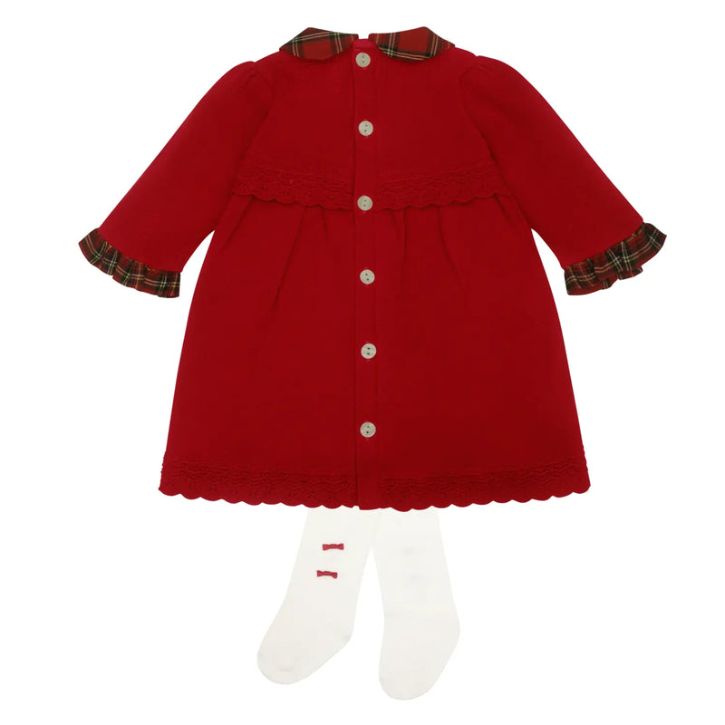 Rear view of the Emile et Rose kesia dress.