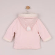 Back of the Emile et Rose kitty knitted jacket.