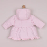 Back of the Emile et Rose pink megan jacket.