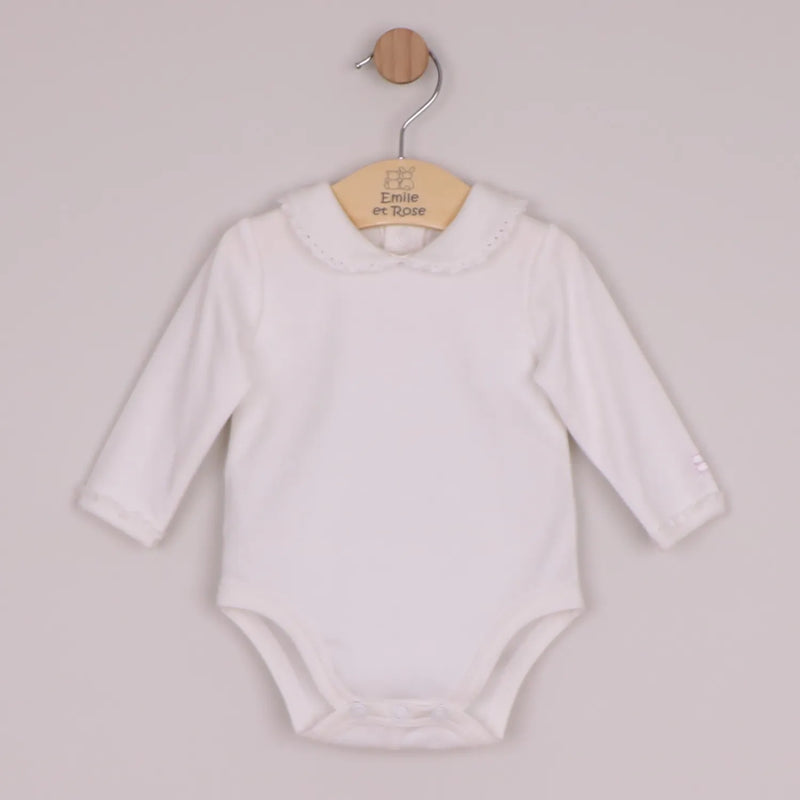 Emile et Rose girl's long sleeve bodysuit.