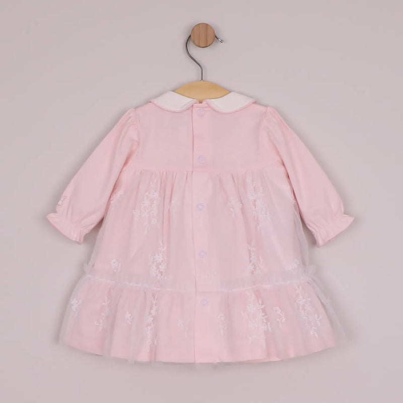 Rear view of the Emile et Rose molly dress.
