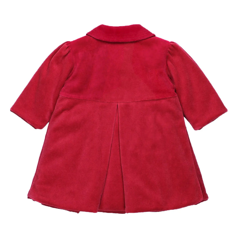 Back of the Emile et Rose red rosana coat.