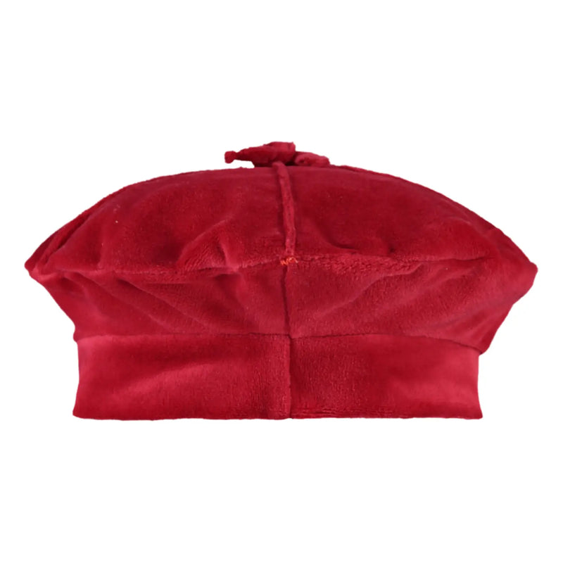 Emile et Rose red coat with matching red beret.