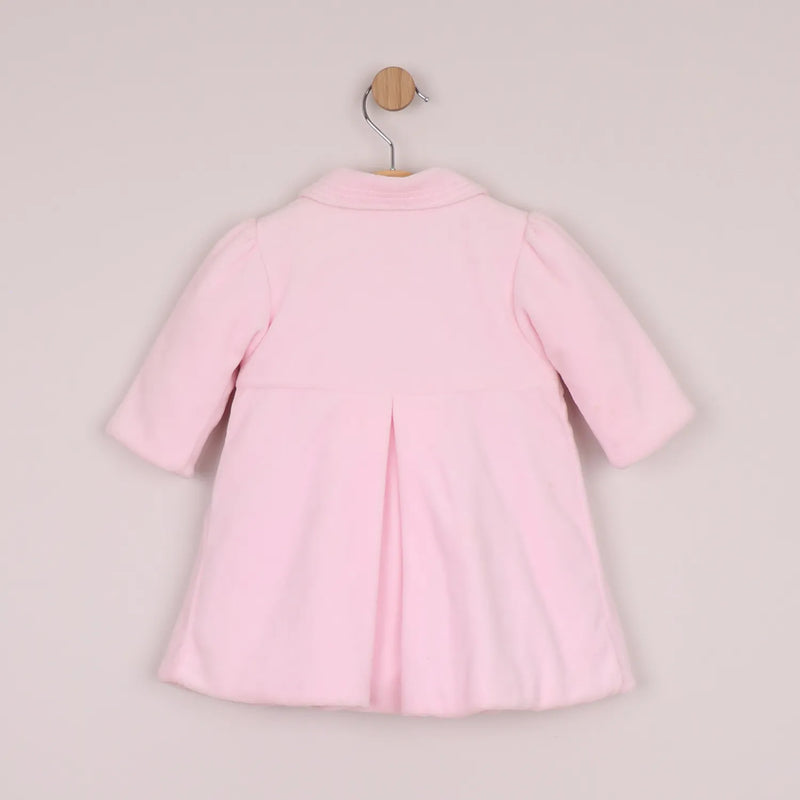 Back of the Emile et Rose pink rosanna coat.