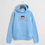 GANT dream blue archive shield hoodie - 806784.