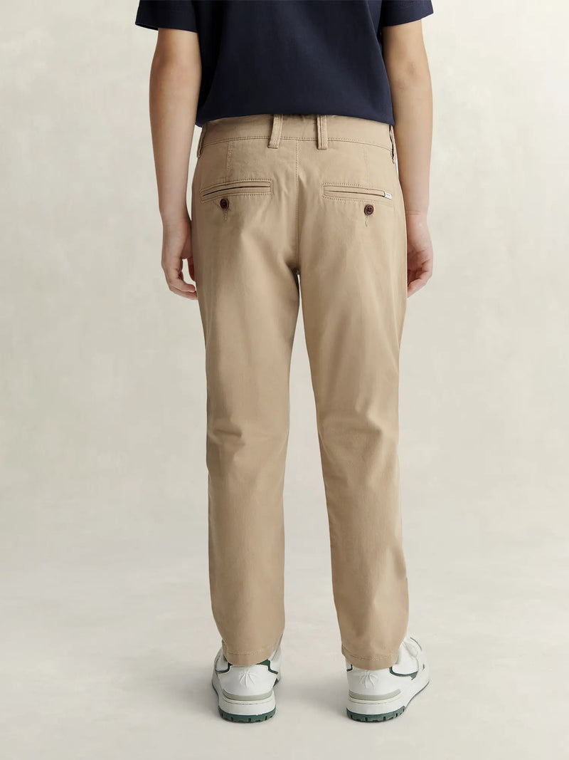 Back of the GANT tan chinos.