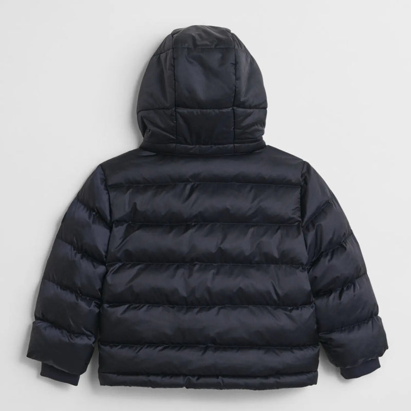 Back of the GANT navy cloud jacket.