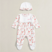 GANT baby girl's floral print babygrow - 811200065.