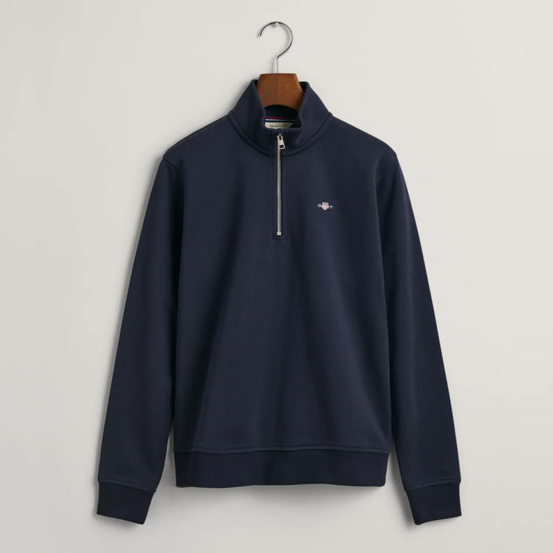 GANT navy half zip sweatshirt - 806795.