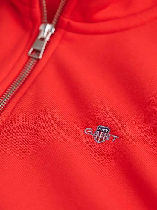 GANT Half Zip Sweatshirt - Red