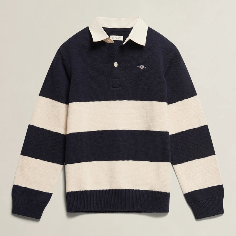GANT boy's knitted rugby shirt - 813300244.
