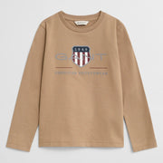 GANT boy's long sleeve archive t-shirt - 805183.