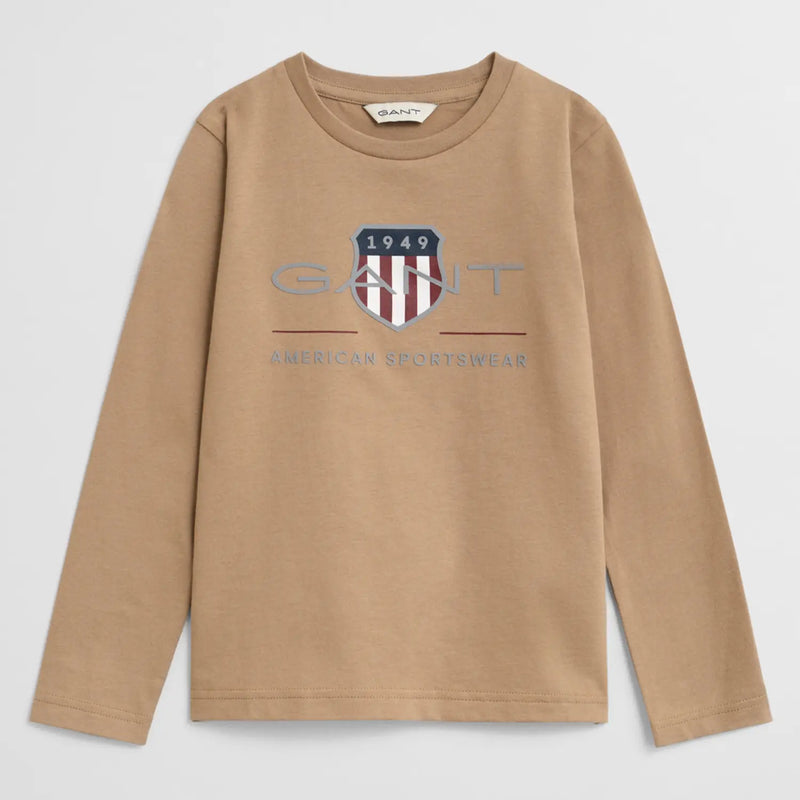 GANT boy's long sleeve archive t-shirt - 805183.