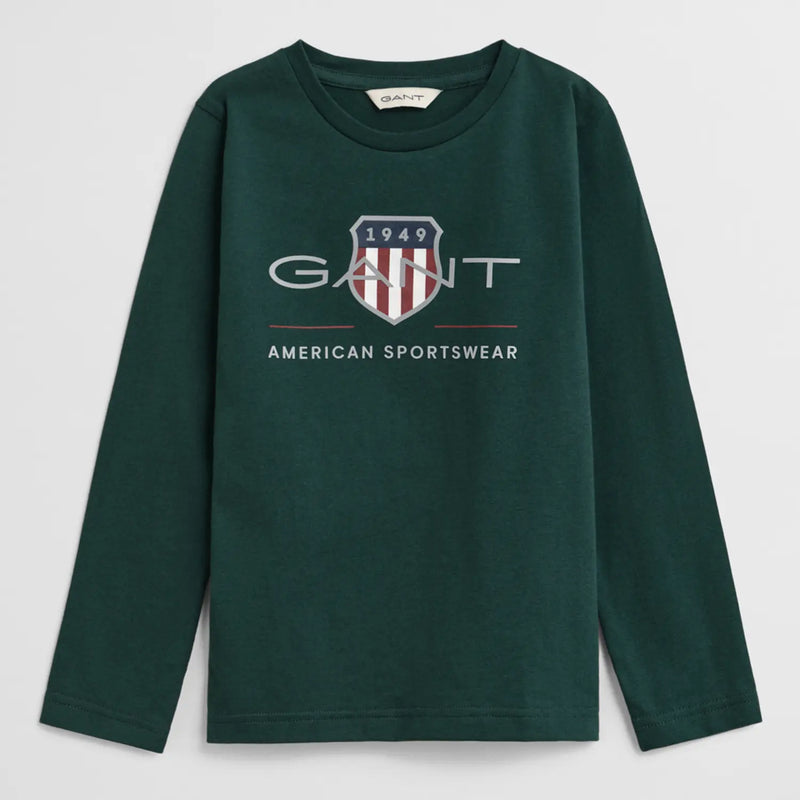 GANT boy's long sleeve archive t-shirt - 805183.