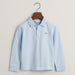 GANT boy's blue l/s rugby shirt - 505177.