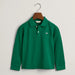 GANT boy's green l/s rugby shirt - 802550.