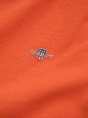 Closer look at the GANT long sleeve shield t-shirt.