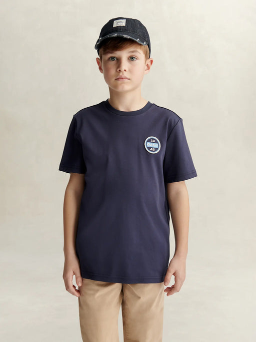 Closer look at the GANT new haven t-shirt.