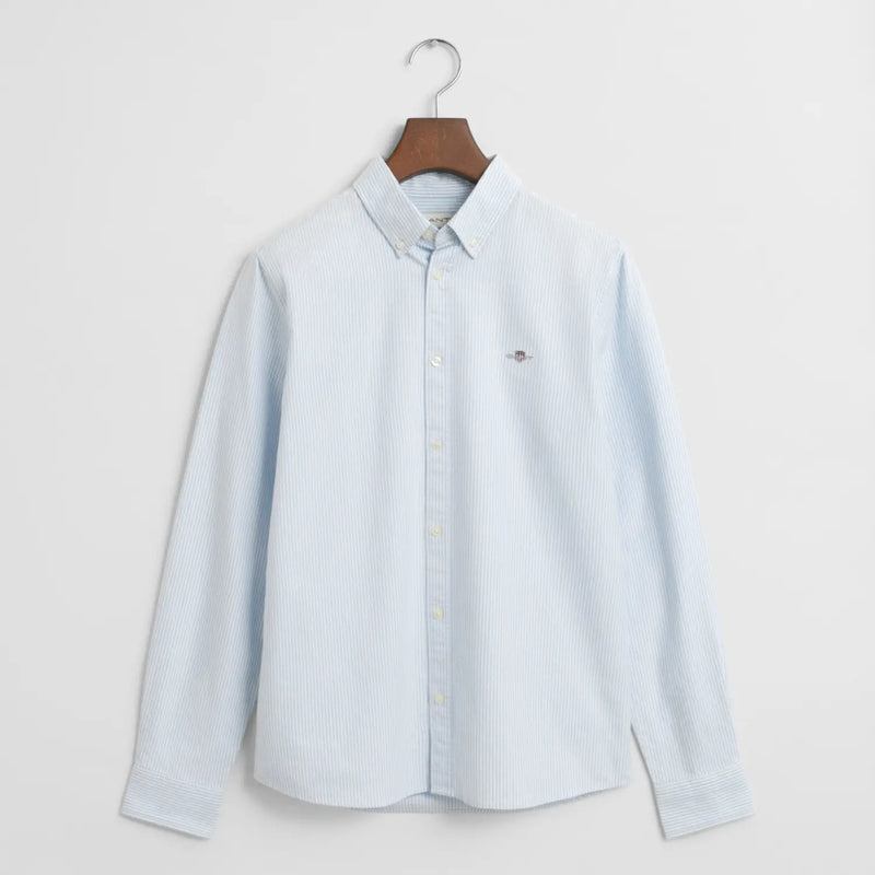 GANT capri blue oxford striped shirt - 830428.