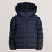 GANT navy padded jacket - 870272.